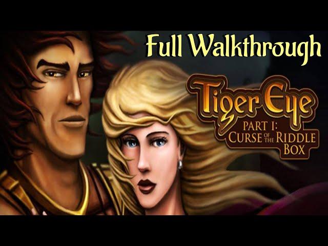 Let's Play - Tiger Eye  - Curse Of The Riddle Box - Full Walkthrough