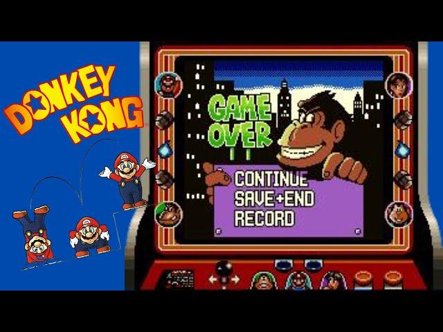 GameBoy Game: Donkey Kong  (1994 Nintendo) (SGB version)