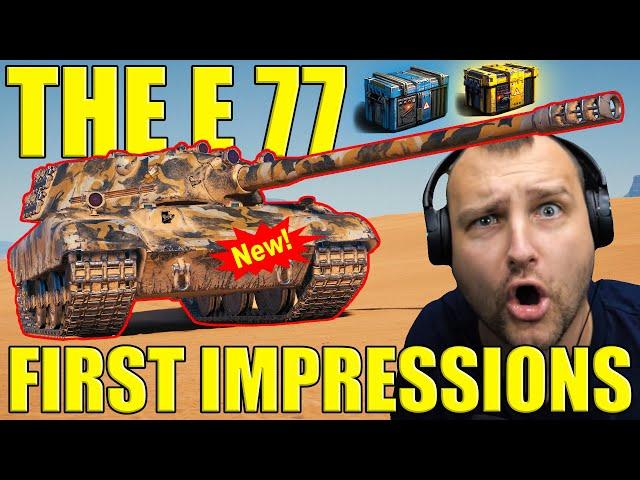 E 77 Review: New Tier IX Premium Heavy from Lootboxes!