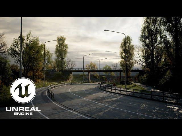 "Mastering Unreal Engine's Road Spline System''