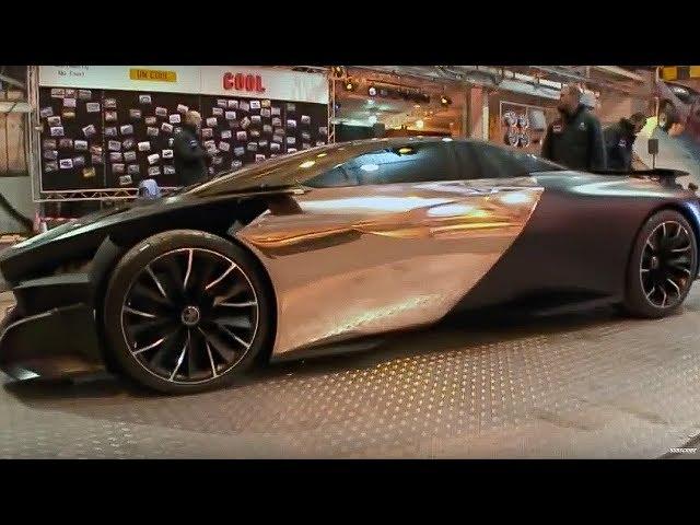 Peugeot ONYX | Behind the scenes | Top Gear