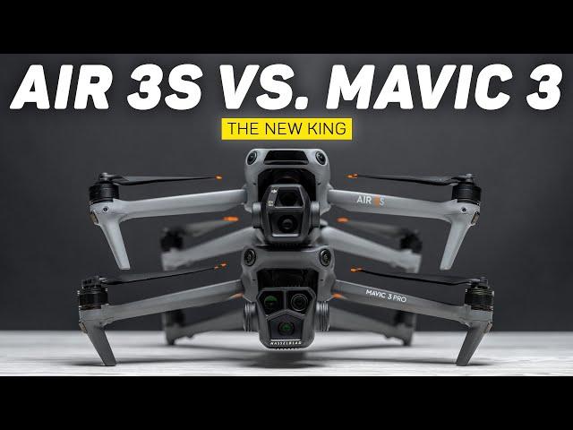 DJI Air 3S vs. DJI Mavic 3 Pro - A New King Has Arrived