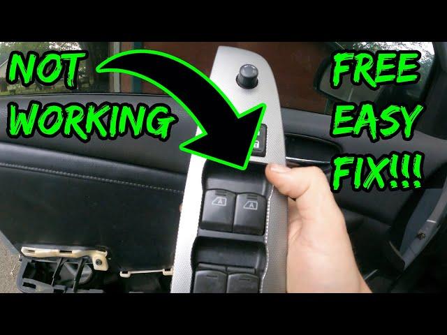 Fixing a Faulty Window Switch for FREE!??!!