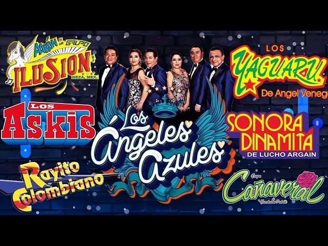 CUMBIAS INOLVIDABLES PARA BAILARCUMBIAS DEL RECUERDOÁNGELES AZULES, SONORA DINAMITA, YAGUARU