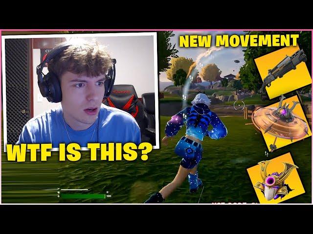 CLIX *FREAKS OUT* After USING NEW MOVEMENT & 200 PUMP SHOTGUN In FORNTIE CHAPTER 6!