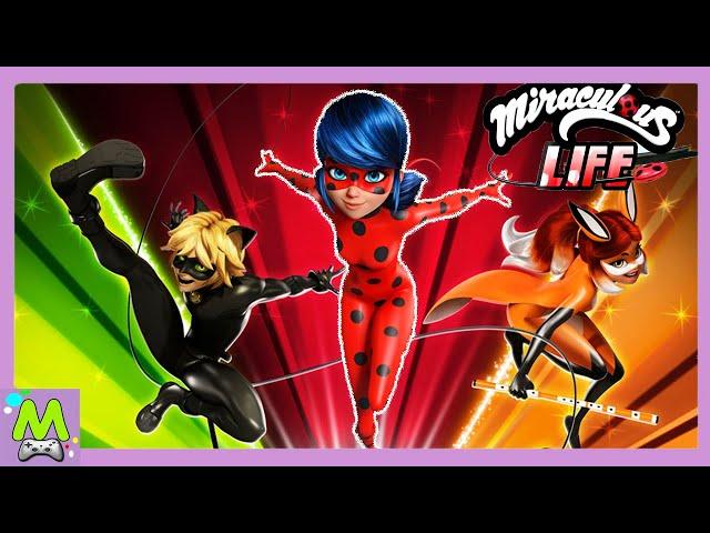 Леди Баг Чудесная Жизнь/Miraculous Life.Спаси Париж вместе с Леди-Баг и Супер-Кот.Новая Игра