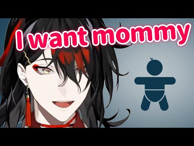 Vox Akuma "I want mommy I want milk I want to be held"