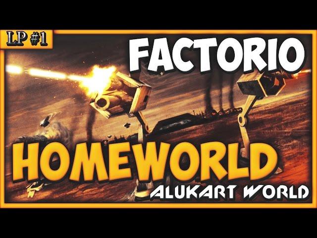 Factorio Homeworld Let's play #1