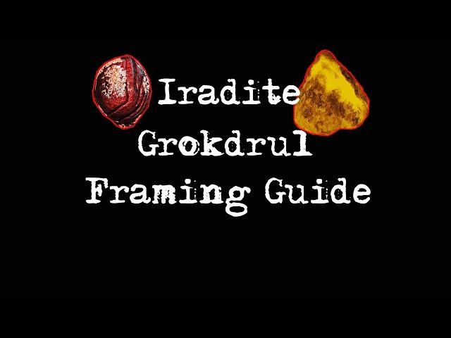 How To Farm Iradite / Grokdrul | Warframe | Guide 2023