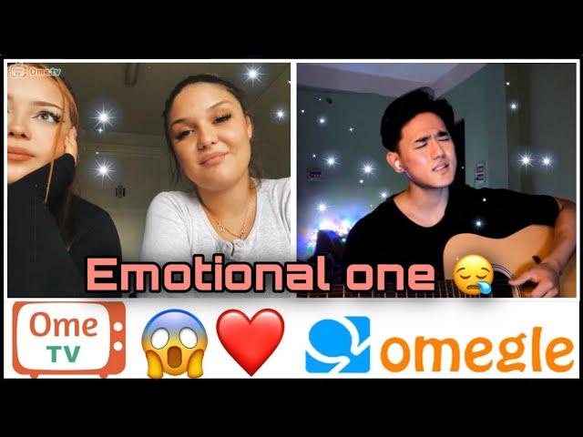 emotional songs on Omegle /// they couldn't hold back their tears 