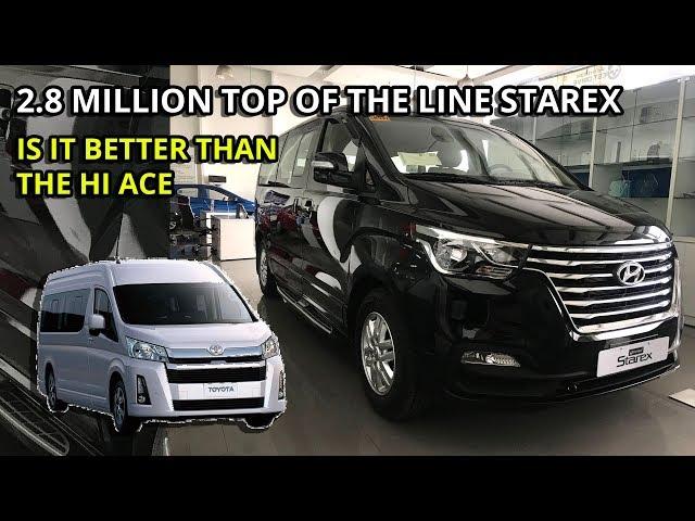 2019 Hyundai Grand Starex Platinum -Is it better than the Hiace Grandia and Alphard? -Philippines