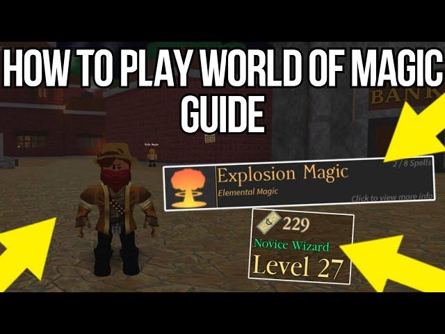 ROBLOX | How to Play WORLD OF MAGIC! (Guide)