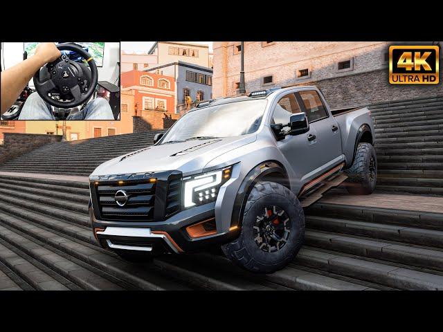 Nissan Titan | OFFROAD | Forza Horizon 5 | Thrustmaster TX gameplay