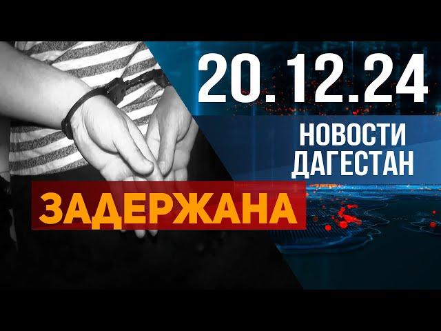 Перевозила украшения из Дубая в Махачкалу. Новости Дагестана за 20.12.2024 год