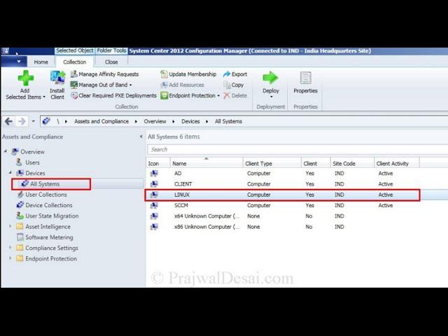 SCCM 2012 R2 Part 4 :  Client Settings and Install SCCM Client