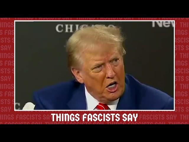 Things Fascists Say: Seriously Sick People