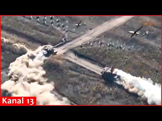 In Kursk, battle between Russian drones and Western tanks intensifies