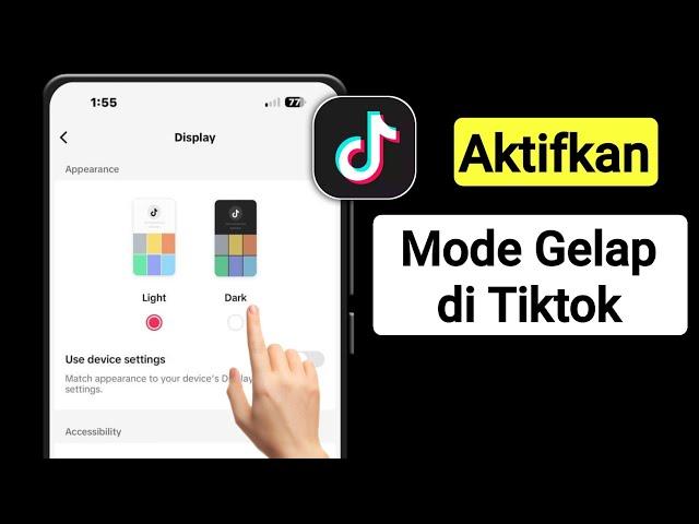 Cara Mendapatkan Mode Gelap di TikTok | Cara Mengaktifkan Mode Gelap Di TikTok