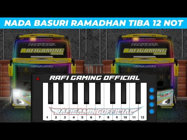 Telolet Basuri Pianika Nada Ramadhan Tiba 12 Corong