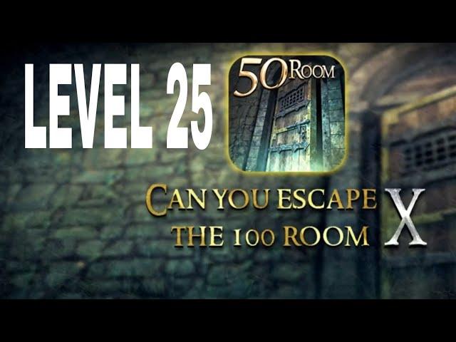 Can You Escape The 100 room X level 25 Walkthrough