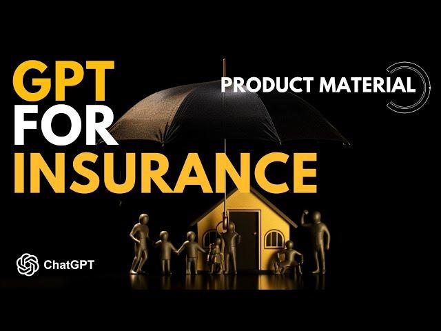 chatGPT for Insurance | AI for Insurance products | Use my Docs to create training for Insurance