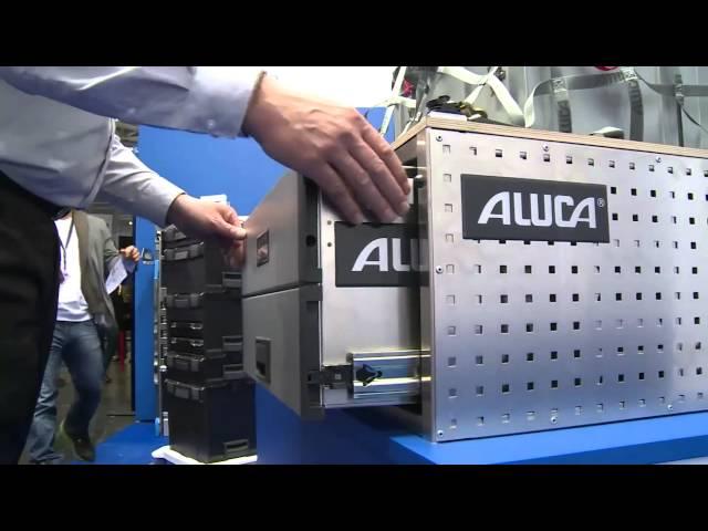 Fahrzeuginneneinrichtung auf der Bauma 2013: Unterbodensystem „Dimension2" von Aluca