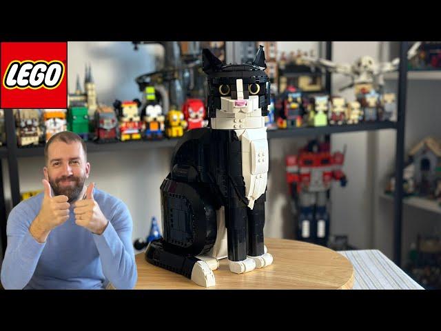 LEGO Ideas Tuxedo Cat 21349 Review