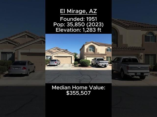 Random US Towns: El Mirage, AZ #shorts