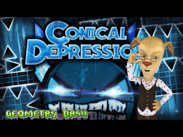 Папа барбоскиных прошел Conical depression в geometry dash! Барбоскины Геометри даш