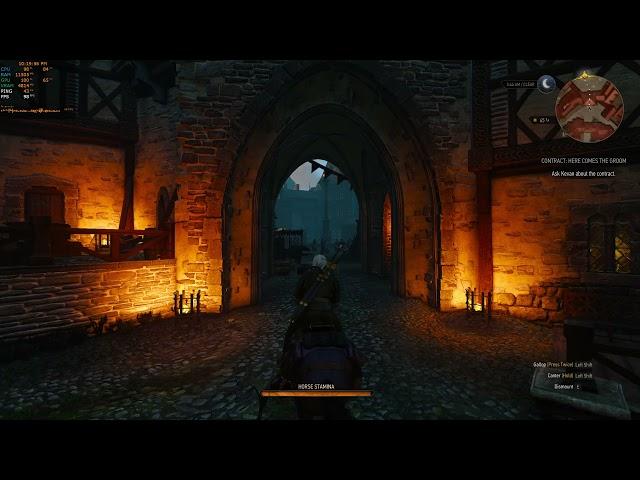 The Witcher 3 x264 1440p Recording CRF FPS Test