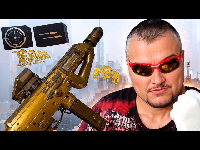 ЗОЛОТОЙ FAMAE SAF 200 НАГНУЛ РМ Warface  Варфейс