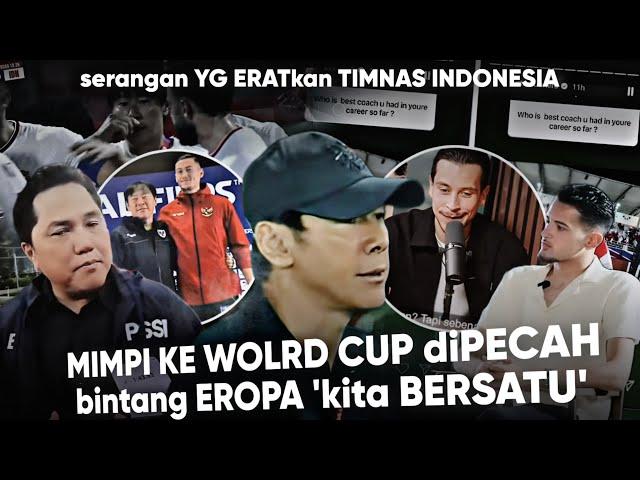 Rencana GILA STY menutup mulut pengkritik ‘Semua Pemain Bersatu’ Kita bawa Indonesia ke World Cup