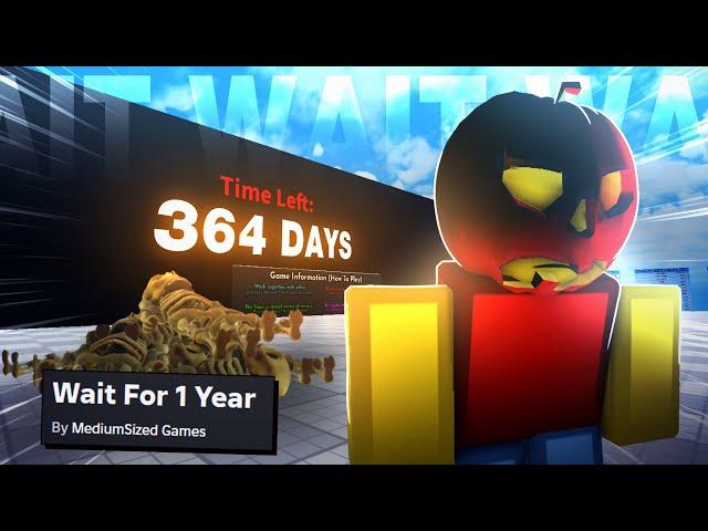 CAN YOU STAY IN THIS ROBLOX GAME FOR A WHOLE YEAR???