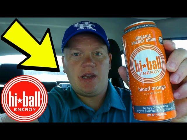 Worst Energy Drink Ever Hiball Organic Energy Blood Orange (Reed Reviews)