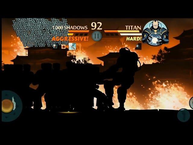 Shadow fight2 1000 Shadows Vs Titan Movie 