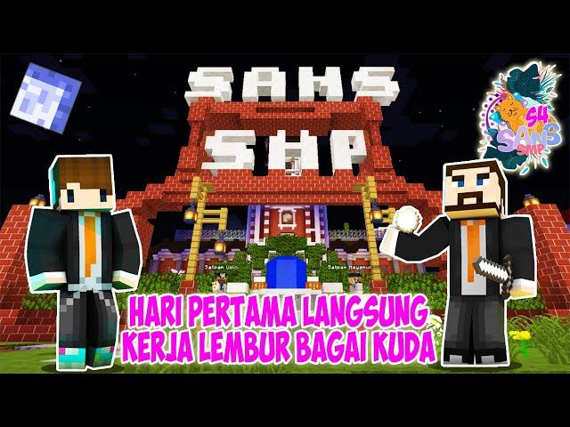 HARI PERTAMA MENJADI MURID TELADAN BERSAMA TEGUH SUGIANTO DI MINECRAFT SANS SMP S4 !!!