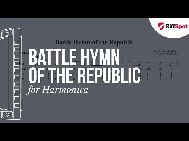 Battle Hymn of the Republic Harmonica Tab