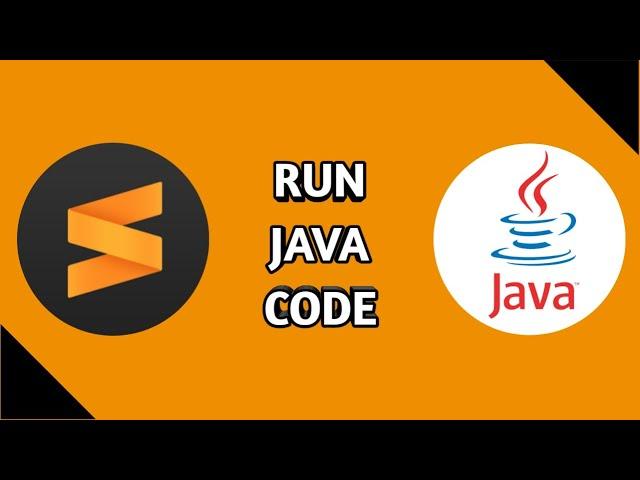 How to Run Java Program in Sublime Text Editor ?