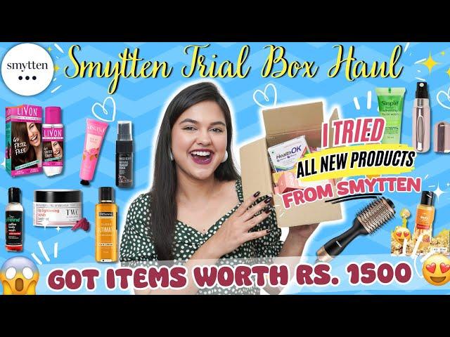 Smytten Trial Box Haul: Discovering New Favorites! Got Items Worth 1500 At ₹ 217 12 Trial points 