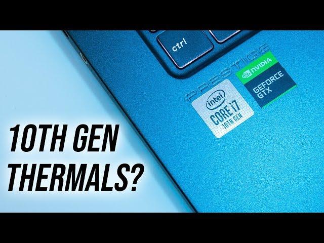 How Hot Is Intel 10th Gen? MSI Prestige 15 Thermal Testing