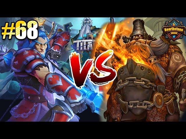 Arcane Hunter VS Control Warrior #68 | TITANS | Hearthstone 2023