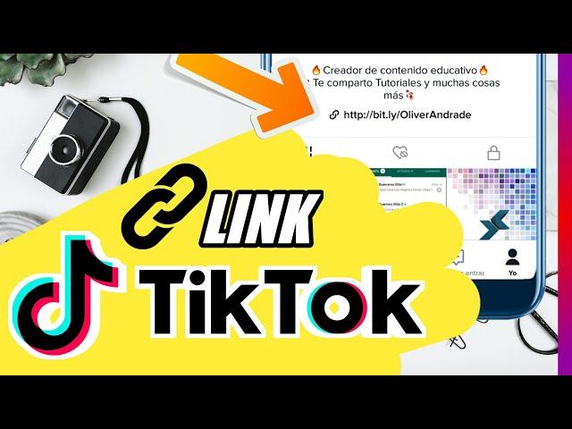  Como PONER MI ENLACE en mi perfil de TikTok / Link en TikTok / Tutorial