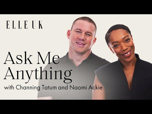 Channing Tatum And Naomi Ackie Reveal Their Desert Island Must-Haves And More | ELLE UK