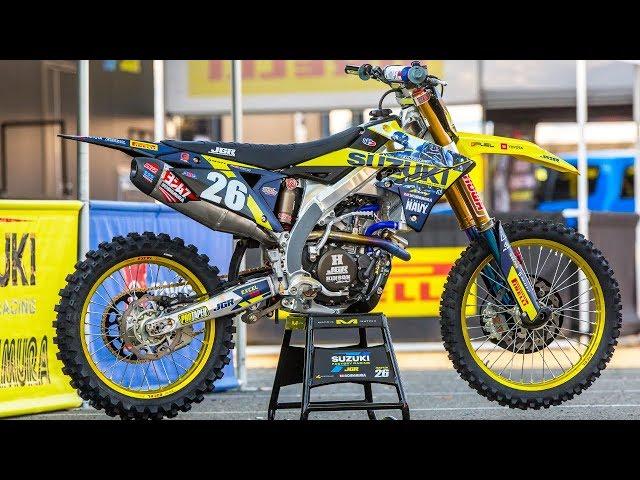 Inside Alex Martin's Factory JGR/Suzuki RMZ250 - Motocross Action Magazine