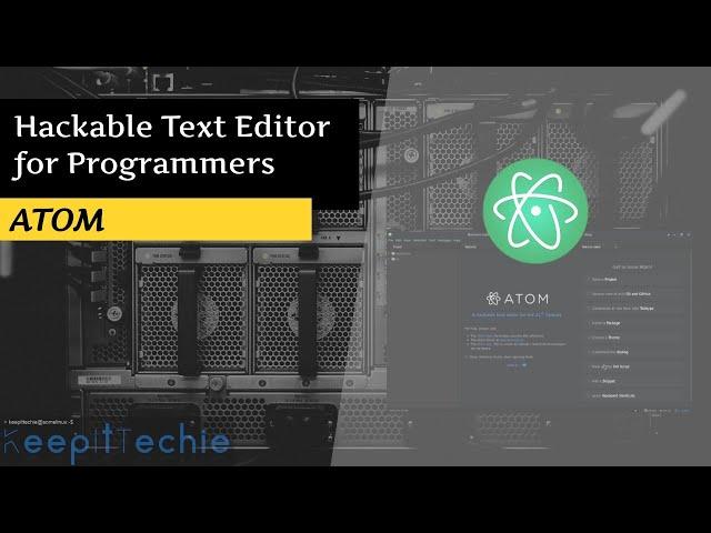 Atom | Hackable Text Editor for Programmers