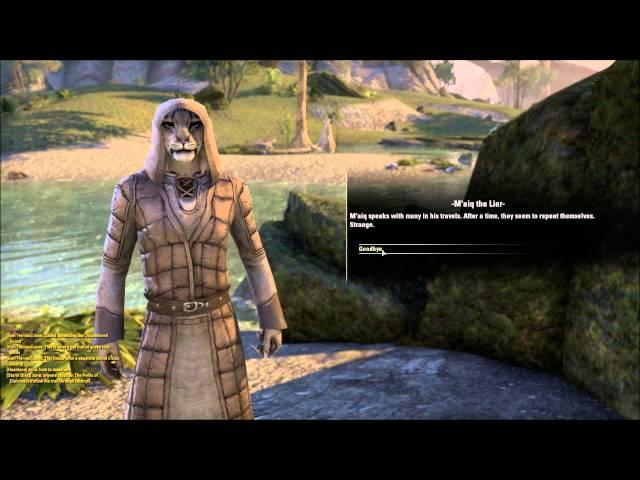 Elder Scrolls Online - M'aiq the Liar