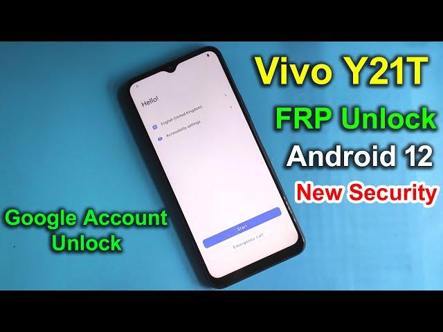 Vivo Y21T FRP Bypass Android 12 New Security 2023 | Vivo (V2111) Unlock Google Account Without Pc |