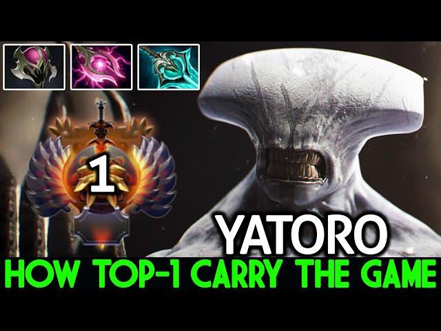 YATORO [Faceless Void] How TOP-1 Carry The Game with Signature Hero Dota 2