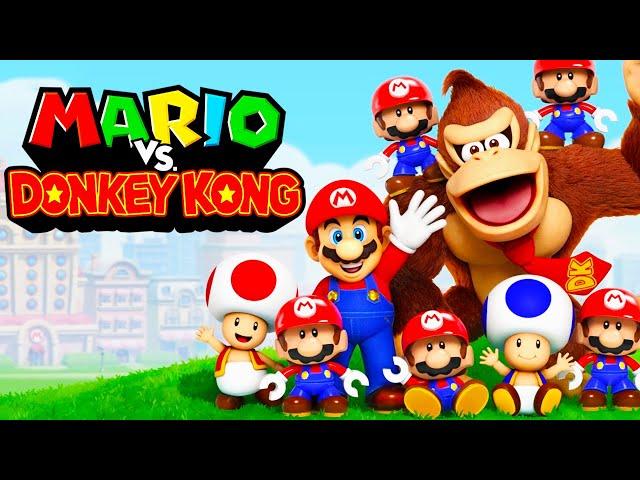 Mario vs. Donkey Kong (Switch) - Full Game 100% Walkthrough