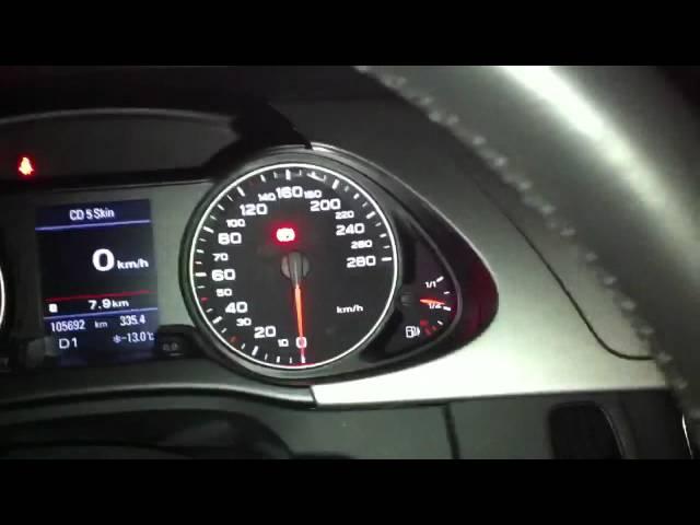 Принцип работы AutoHold Audi A4 B8